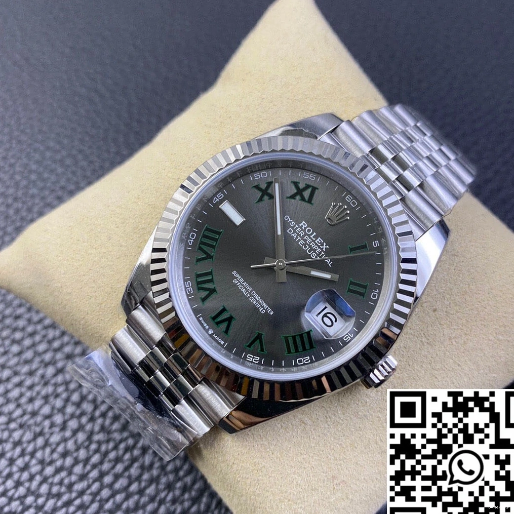 Dial Clean Rolex M126334-0022 Factory Grey Datejust 0520
